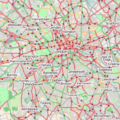 London SW1P 4DR, from OpenStreetMap.org (licensed CC-BY-SA)