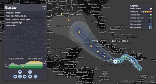 MSNBC Hurricane Tracker